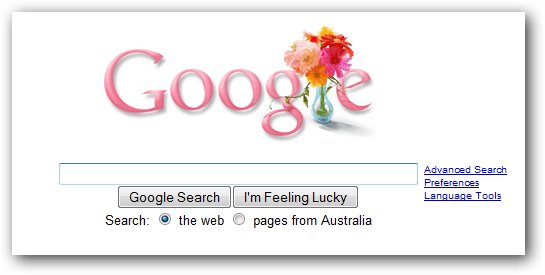 Google 2009 Mothers Day Logo