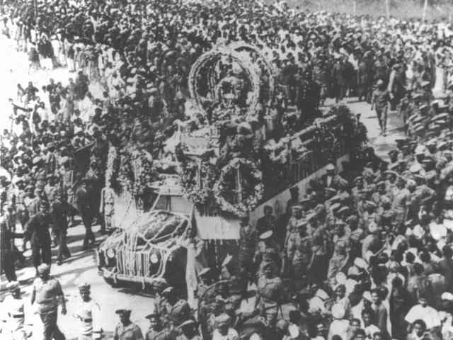Mahatma Gandhi's Funeral