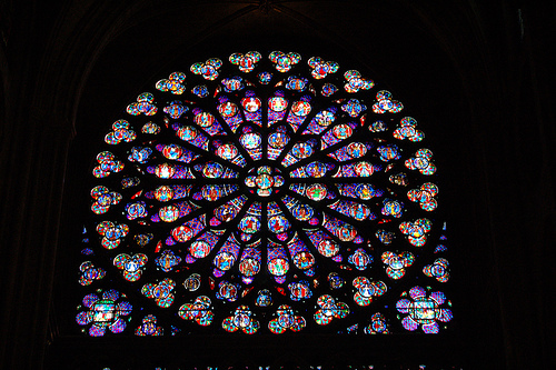 South Rose Window of Notre Dame (Image Credit: robert_562 (Flickr))