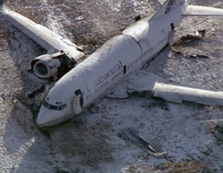 Denver Plane-Crash Passenger Twitters From Burning Aircraft